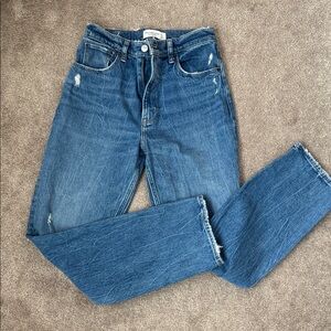 Abercrombie & Fitch Ultra High Rise Jeans - Blue